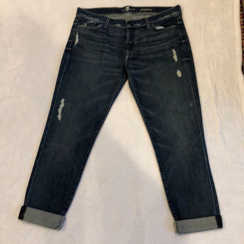 7 For All Mankind Crop Jeans - Josephina